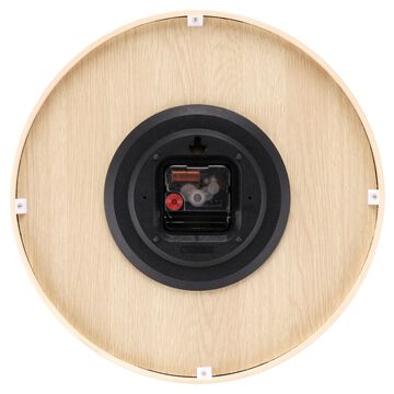 Titan Wooden Wall Clock with Dark Brown Dial