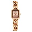 Vyb Charmer By Fastrack Quartz Analog Rose Gold Dial Rose Gold Metal Strap Watch For Girls - image number 1