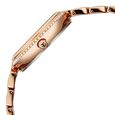 Titan Purple Eternal Quartz Analog Off White Dial Rose Gold Metal Strap Watch For Women - image number 3