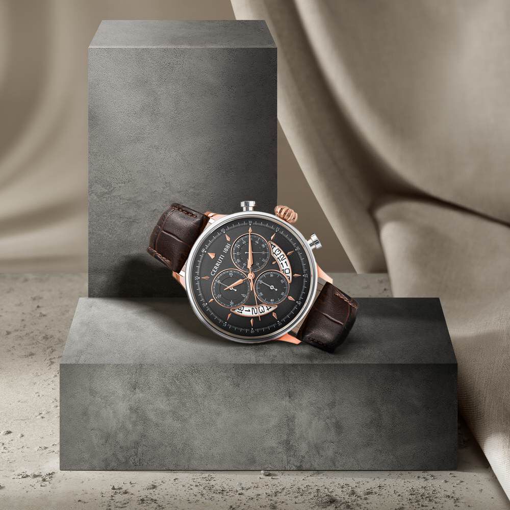 Cerruti 1881 leather watch hot sale