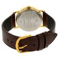 Sonata Quartz Analog with Day and Date White Dial Leather Strap Watch for Men - image number 3
