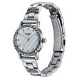 Poze By Sonata Quartz Analog White Mother of Pearl Dial Silver Metal Strap Watch For Women - image number 4