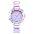 Titan Purple Ceramics Purple Dial Analog Ceramic Strap watch for Women - image number 1