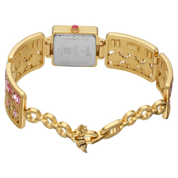 Titan Raga X Masaba Mother of Pearl Dial Women Watch With Metal Strap - image number 3