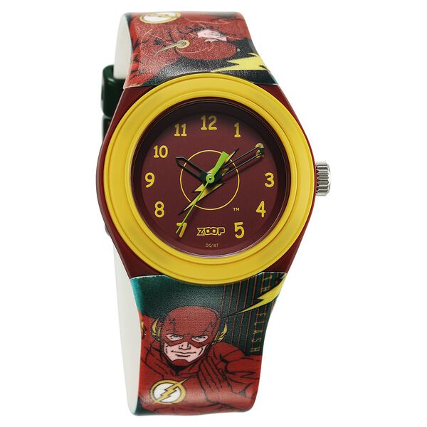 Zoop by Titan Justice League Quartz Analog Red Dial Polyurethane Strap Watch for Kids - image number 1