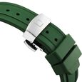 Xylys DiveX Quartz Analog Green Dial with Green Silicone Strap Watch for Men - image number 4