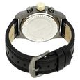 Police Quartz Chronograph Black Dial Leather Strap Watch for Men - image number 4