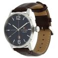 Tommy Hilfiger Quartz Analog Black Dial Leather Strap Watch for Men - image number 1