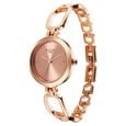 Titan Raga Quartz Analog Rose Gold Round Dial Rose Gold Metal Strap Watch For Women - image number 2