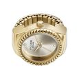 Sonata Poze Quartz Analog Golden Dial Golden Color Stainless Steel Strap Ring Watch For Women - image number 4