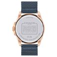 Coach Quartz Analog Blue Dial Stainless Steel Strap Watch for Men - image number 2