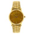 Sonata Quartz Analog with Day and Date Champagne Dial Stainless Steel Strap Watch for Men