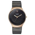Sonata Poze Quartz Analog Black Dial Leather Strap Watch for Men - image number 0