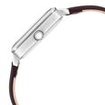 Titan Avant Garde Silver Dial Quartz Multifunction Leather Strap Watch for Women - image number 3