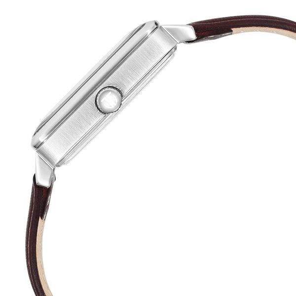 Titan Avant Garde Silver Dial Quartz Multifunction Leather Strap Watch for Women - image number 3
