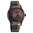 Vyb Phantom By Fastrack Quartz Analog Two Toned Dial Two Toned Stainless Steel Strap Watch For Guys - image number 1