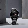 Titan Edge Squircle Quartz in Rich Black with Glossy Ceramic Unisex Watch - image number 6