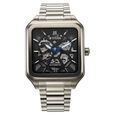 Titan Shaped Automatics Anthracite Dial Grey Stainless Steel Strap watch for Men - image number 0