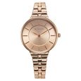 Titan Aura Quartz Analog Rose Gold Dial Stainless Steel Strap Watch for Women - image number 0