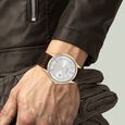 Titan Classique Slimline Silver Dial Analog with Date Leather Strap watch for Men - image number 5