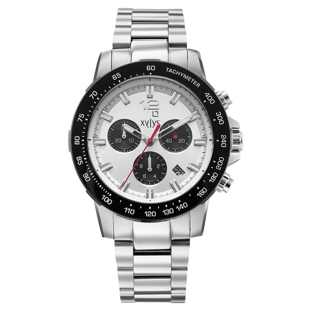 デイジー Buy Online Xylys Swiss Quartz Silver Dial Silver Stainless Steel