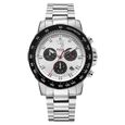 Xylys Swiss Quartz Grey Dial Grey Stainless Steel Strap Watch For Men