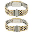 Titan Quartz Analog with Date White Dial Stainless Steel Strap Watch for Couple - image number 3