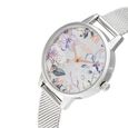 Olivia Burton Quartz Analog Silver Dial Stainless Steel Strap Watch for Women - image number 1
