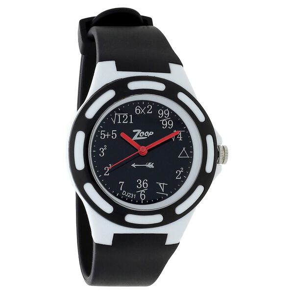 Zoop By Titan Quartz Analog Black Dial PU Strap Watch for Kids - image number 1