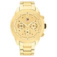 Tommy Hilfiger Gold Dial Golden Stainless Steel Strap Watch for Men - image number 0