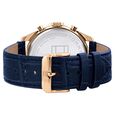 Tommy Hilfiger Quartz Multifunction Blue Dial Leather Strap Watch for Men - image number 2