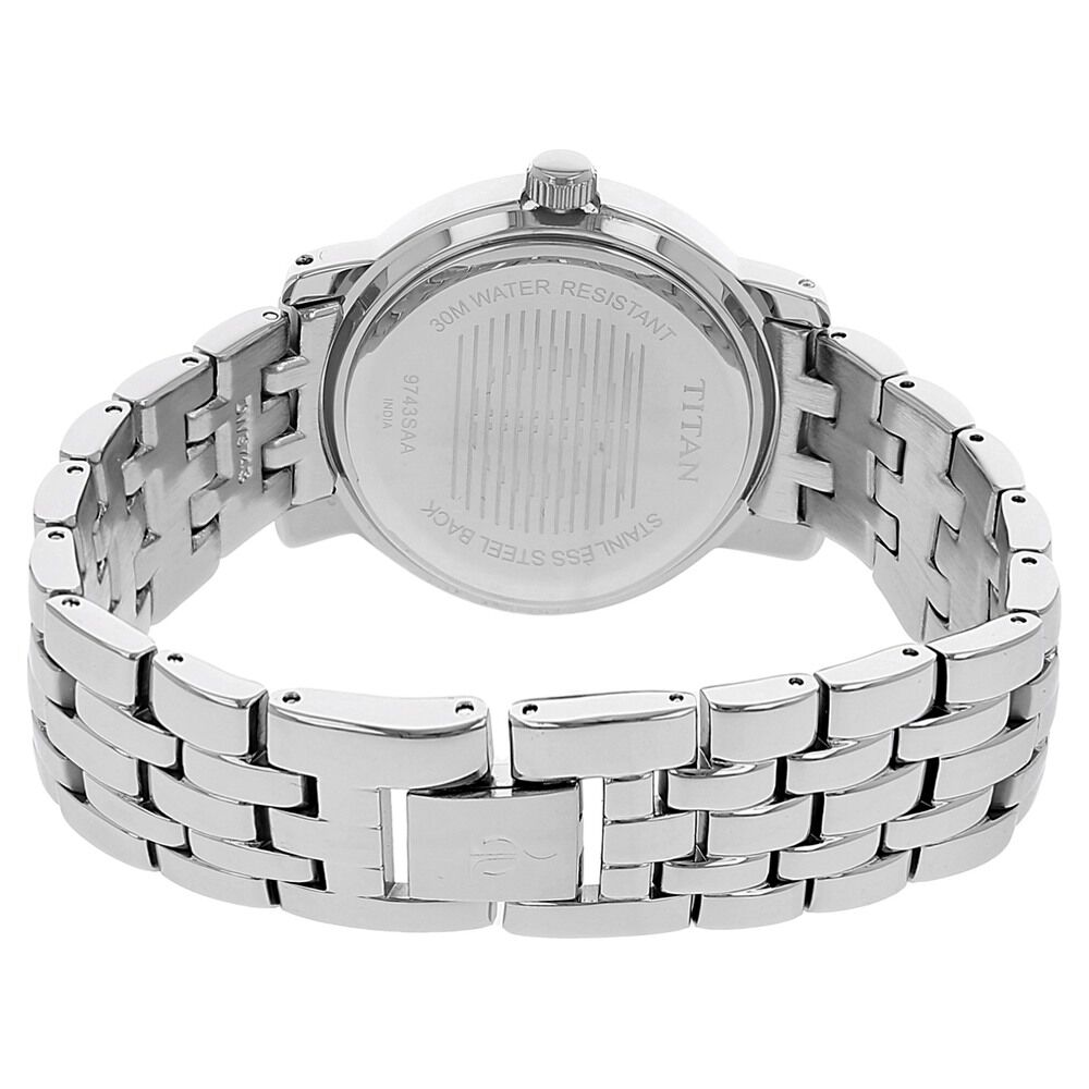 Titan purple 9743sm01 women's watch outlet