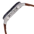 Titan Octane Blue Dial Chronograph Leather Strap watch for Men - image number 3