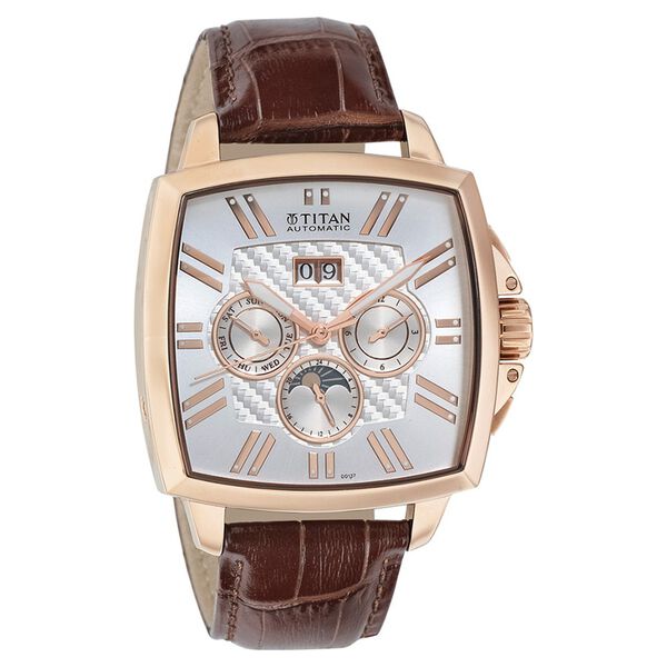 Titan Automatic Silver Dial Watch for Men - image number 0