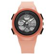 Zoop By Titan AnaDigi Quartz Digital Black Dial With Pink Plastic Strap Watch For Kids - image number 0