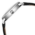 Titan Elegance Analog with Small Second and White Dial Black Leather Strap Watch for Men - image number 5