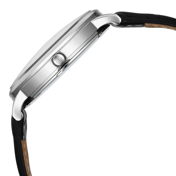 Titan Elegance Analog with Small Second and White Dial Black Leather Strap Watch for Men - image number 5