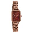 Sonata Poze Quartz Analog Mother Of Pearl Dial Brown Metal Strap Watch For Women - image number 2