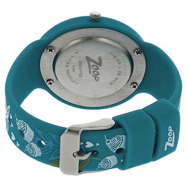 Zoop By Titan Quartz Analog Blue Dial PU Strap Watch for Kids - image number 3