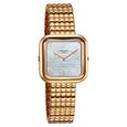 Titan Raga Glimmers Quartz Analog Mother of Pearl Dial Rose Gold Metal Strap Watch For Women - image number 0