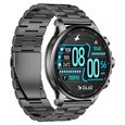 Fastrack Marvellous FX2 Unisex Smart Watch With Grey Metal Strap - image number 1
