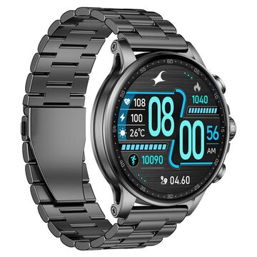 Fastrack Marvellous FX2 Unisex Smart Watch With Grey Metal Strap