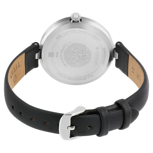 Titan Forever Kolkata Off White Dial Analog Leather Strap Watch for Women - image number 4