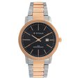 Titan Analog with Date Rose Gold Dial Stainless Steel Strap Watch for Men