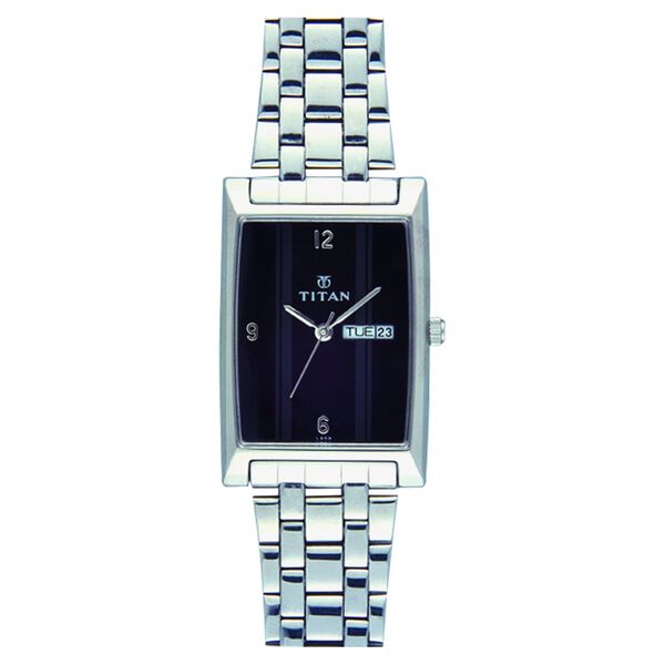Titan Quartz Analog with Day and Date Black Dial Watch for Men - image number 0