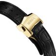 Titan Nebula Genesis 18 KT Gold Automatic Bicolour Dial Leather Strap Watch For Men - image number 4