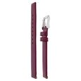 16 mm Maroon Genuine Leather Strap for Women - image number 2