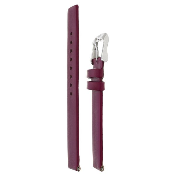 16 mm Maroon Genuine Leather Strap for Women - image number 2