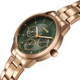 Sonata Festive Quartz Multifunction Green Dial Metal Strap Watch For Women - image number 2