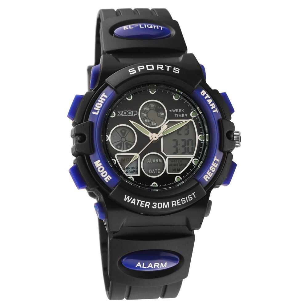 Kids analog and digital watch top